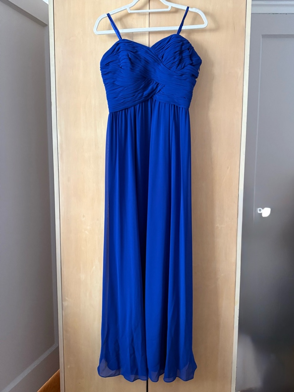 Lauren Ralph Lauren Royal Blue “Strapless” Maxi Dress. Perfect for Prom! 💐